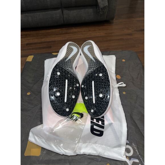 New Men’s 9.5 Nike Zoom Mamba 6 Athletics Distance Spikes DR2733-100 - Picture 7 of 8